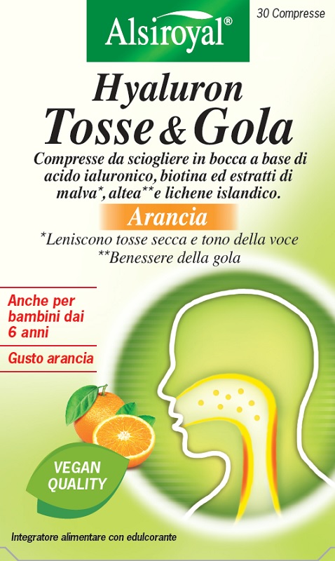 Dott. C. Cagnola Malva Integratore Hyaluron Tosse&Gola Ara Per La Gola, 30 Compresse - Immagine 3