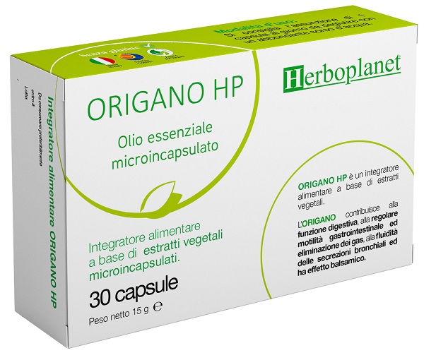 Herboplanet Integratore Origano Hp Per Digestione E Vie Bronchiali, 30Cps - Immagine 5