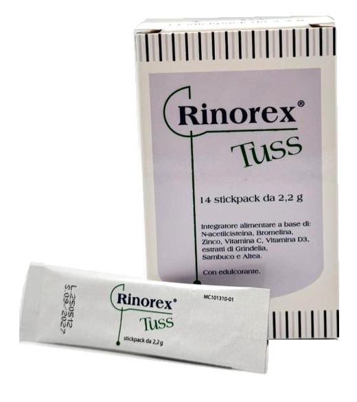 RINOREX TUSS 14STICKPACK 2,2GR