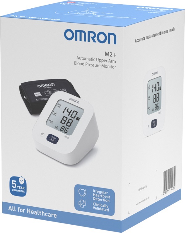 Omron Misuratore Di Pressione Arteriosa Da Braccio Automatico M2 Essential, 1 Unità, - Immagine 9