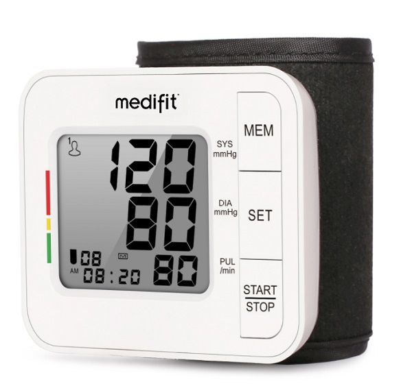 Cm_main_brand_2289 Medifit Misuratore Digitale Della Pressione Sanguigna Da Polso 1 Pz Apparecchi - Immagine 4