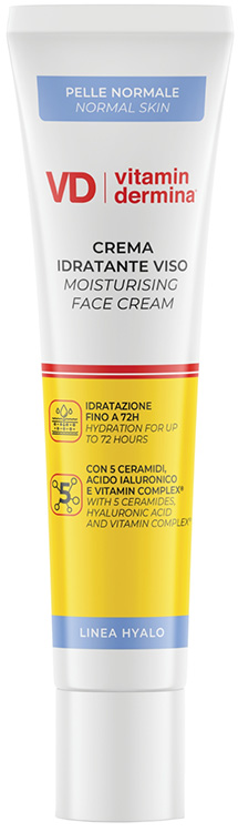 ISTITUTO GANASSINI ViderminaDermina - Crema Viso Idratante Lenitiva per Pelli Sensibili e Secche 40 ml - Immagine 5