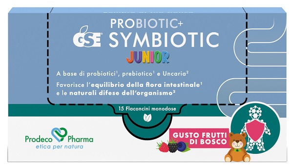 Prodeco Pharma Integratore Gse Symbiotic Junior Probiotici, 15 Flaconcini - Immagine 3