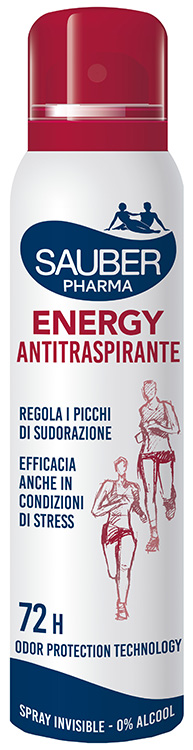 Italsilva Commerciale Srl Sauber Deo 72 H Energy Antitraspirante Spray 150 Ml - Immagine 5