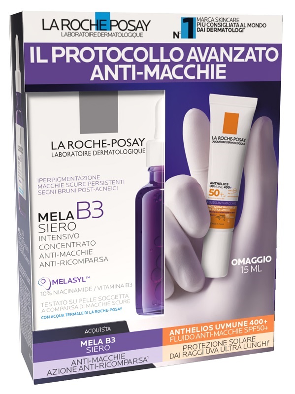 La Roche Posay-Phas (L'oreal) Kit La Roche Posay Mela B3 Siero 30Ml + Uvmune 15Ml - Immagine 4