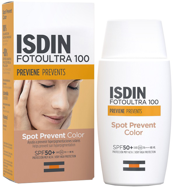 Isdin Crema Fotoultra Spot Prevent Color Spf0+ Solare Viso Colorata 50 Ml - Immagine 5