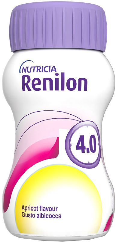 Danone Nutricia Spa Soc.ben. Renilon 4,0 Albicocca Bottiglie 4X125 Ml Soluzione Orale - Immagine 3
