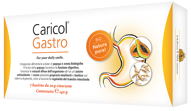 Caricol Gastro 7 Bustine - Integratore per la funzione digestiva e il transito intestinale - Immagine 2