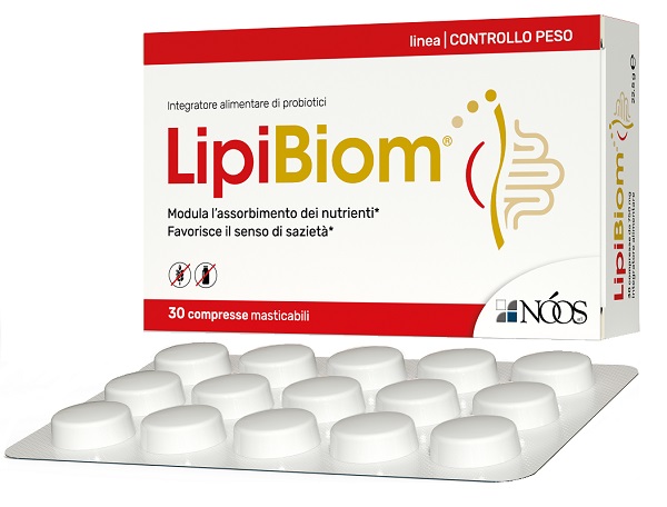 Noos Srl Lipibiom 30 Compresse Masticabili Senza Glutine Senza Lattosio - Immagine 5