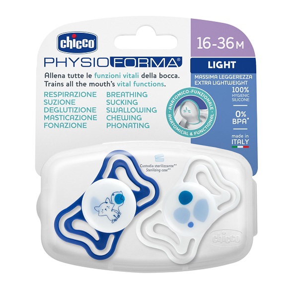CH SUCCH LIGHT BLU SIL16-36 2P - Immagine 3