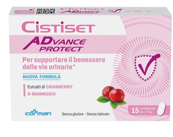 Corman Spa Integratore Cistiset Advance Protect Vie Urinarie, 15Cpr - Immagine 6