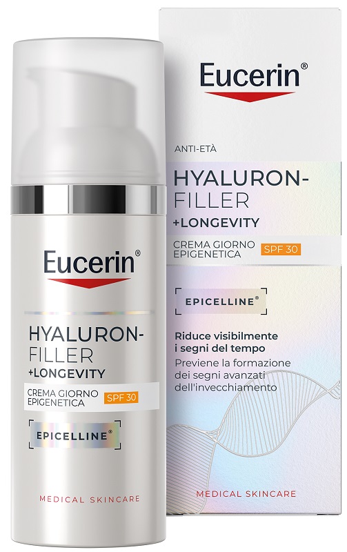 Eucerin Crema Hyaluron Filler + Longevity Viso Giorno Epigenetica Spf 30 50 Ml - Immagine 4
