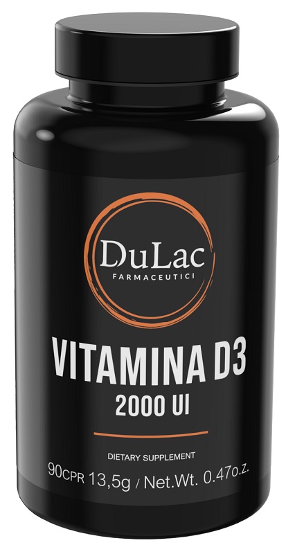 Dulac Nutrition Vitamina D3 2000Ui 90 Capsule - Immagine 4