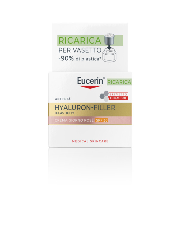 Beiersdorf Crema - Eucerin Hyaluron Filler+ Elasticity Giorno Rose' Spf30 Refill 50 Ml - Immagine 5