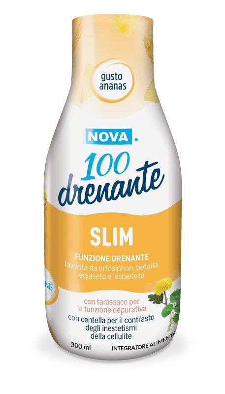 NOVA 100 DREN SLIM ANANAS 300ML