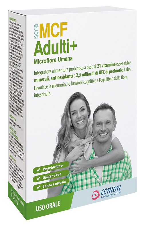 Cemon Mcf Adulti+ Integratore Per Funzioni Cognitive E Benessere Intestinale 30 Capsule Vegetali - Immagine 9