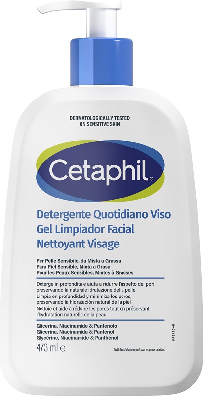 Detergente Quotidiano Viso Pelle Sensibile 470ml - Cetaphil - Immagine 7