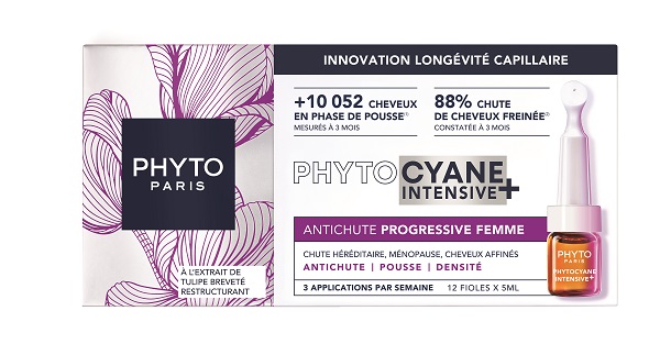 Phyto (Laboratoire Native It.) Donna Phytocyane Intensive+ Fiale Caduta Progressiva - Fiale Anticaduta Severa Capelli - 12 Fiale - Immagine 5