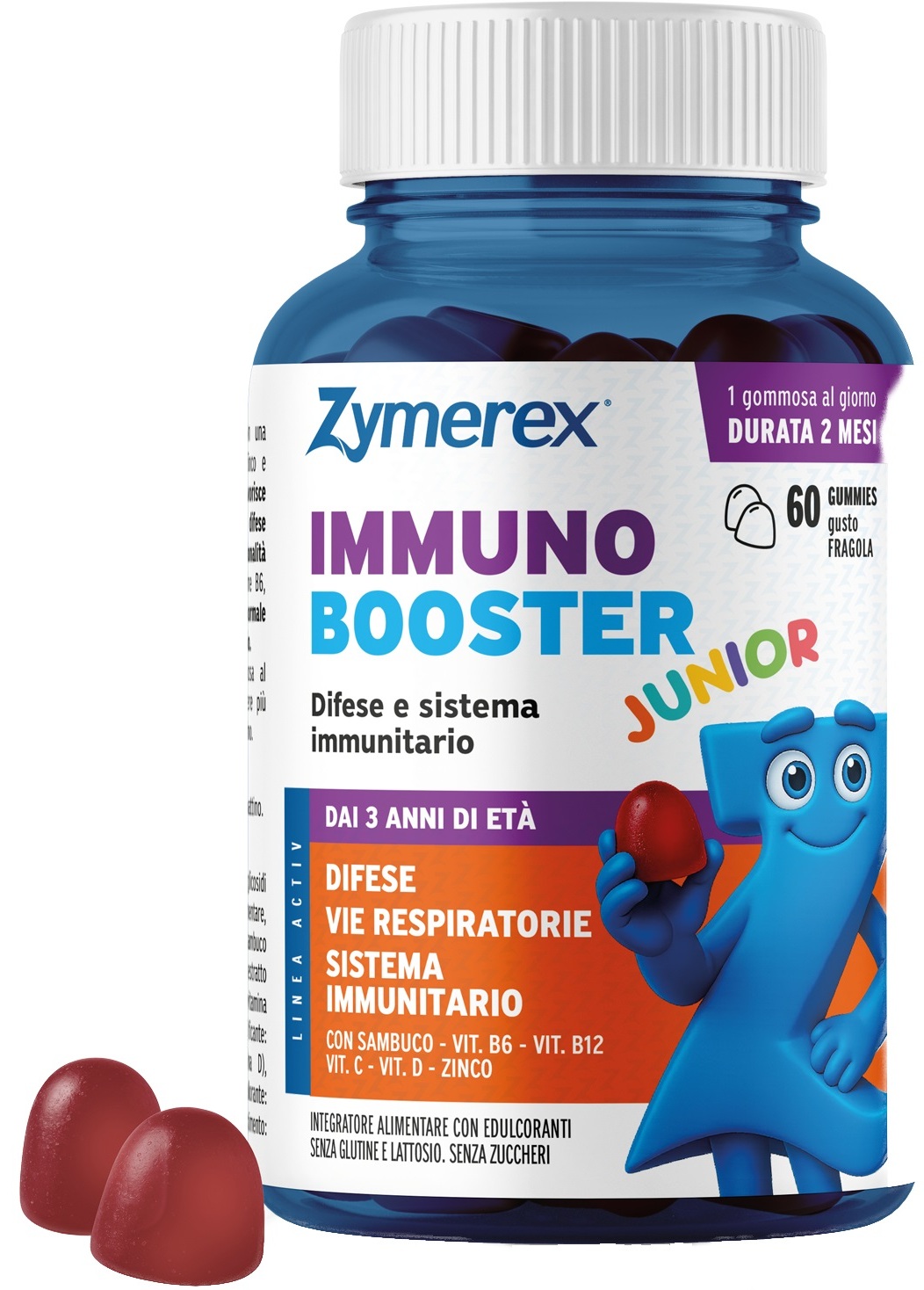 Zymerex Immuno Booster J 60gum - Immagine 2