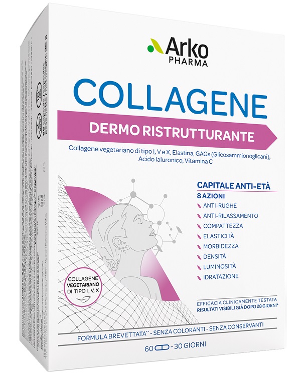 Arkofarm Collagene Dermo Ristrutturante 60 Capsule - Immagine 2