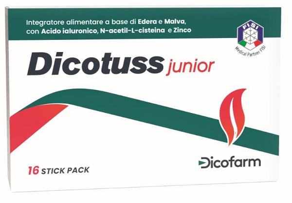 Dicofarm Malva Dicotuss Junior 16 Stick Pack Da 5Ml - Immagine 4