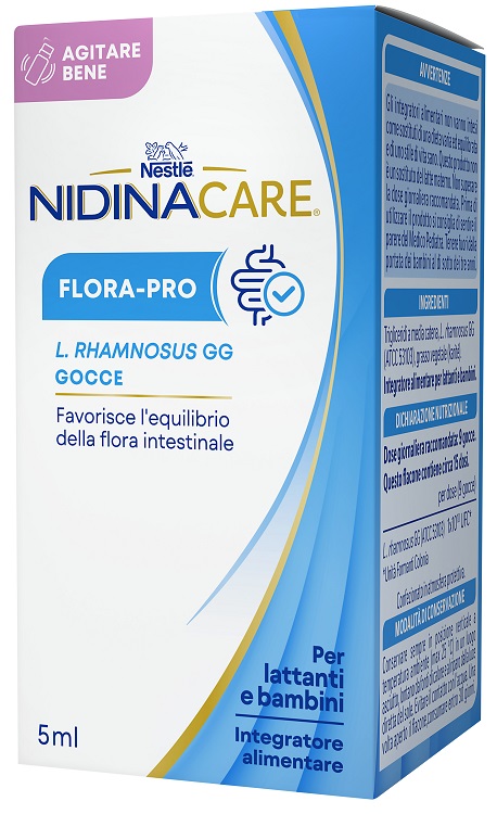 Nestle' Italiana Spa Integratore Nidinacare Flora Pro Fermenti Lattici, 5Ml - Immagine 2