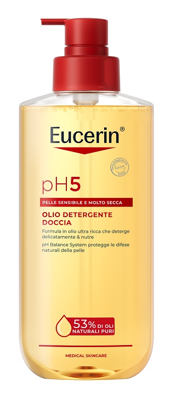 EUCERIN pH5 Olio Detergente Doccia Per Pelle Sensibile 400 ml - Immagine 3