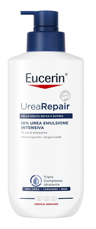 EUCERIN UreaRepair Emulsione intensiva 10% Urea 400 ml - Immagine 3