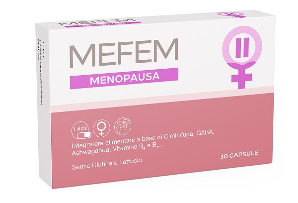 Ganassini Mefem Menopausa Integratore Per I Disturbi Della Menopausa 30 Capsule - Immagine 5