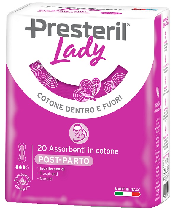 Lady Presteril - 20 Assorbenti Specifici Post-Parto - Immagine 3