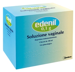 EDENIL*soluzione vaginale 5 flaconi 0,1 g 100 ml