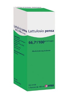 LATTULOSIO (PENSA PHARMA)*sciroppo 180 ml 66,7 g/100 ml flacone
