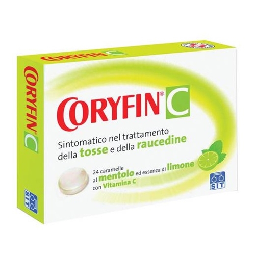 CORYFIN C*24 pastiglie limone 2,8 mg + 16,8 mg