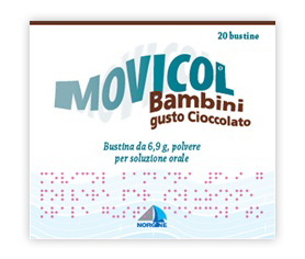 MOVICOL*BB 20 bust polv orale 6,9 g cioccolato