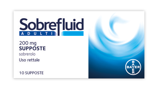 SOBREFLUID*ADULTI 10 supp 200 mg
