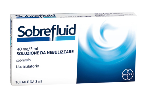 SOBREFLUID*soluz nebul 10 fiale 40 mg 3 ml