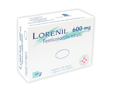 LORENIL*1 cps molli vag 600 mg