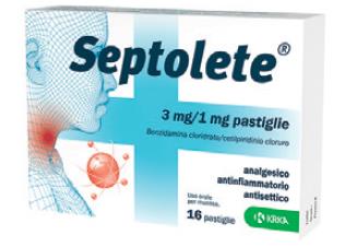SEPTOLETE*16 pastiglie 3 mg + 1 mg aroma eucalipto