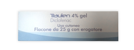 TRAULEN*gel cutaneo 25 g 4% con erog
