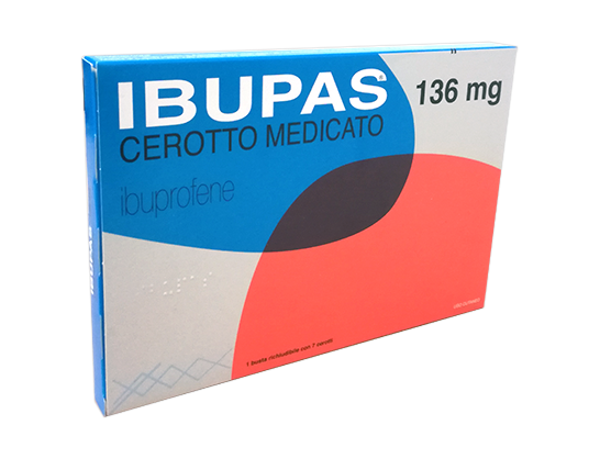 IBUPAS*7 cerotti med 136 mg