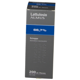 LATTULOSIO (ALMUS)*sciroppo 200 ml 66,7% flacone