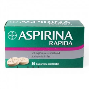 ASPIRINA RAPIDA*10 cpr mast 500 mg