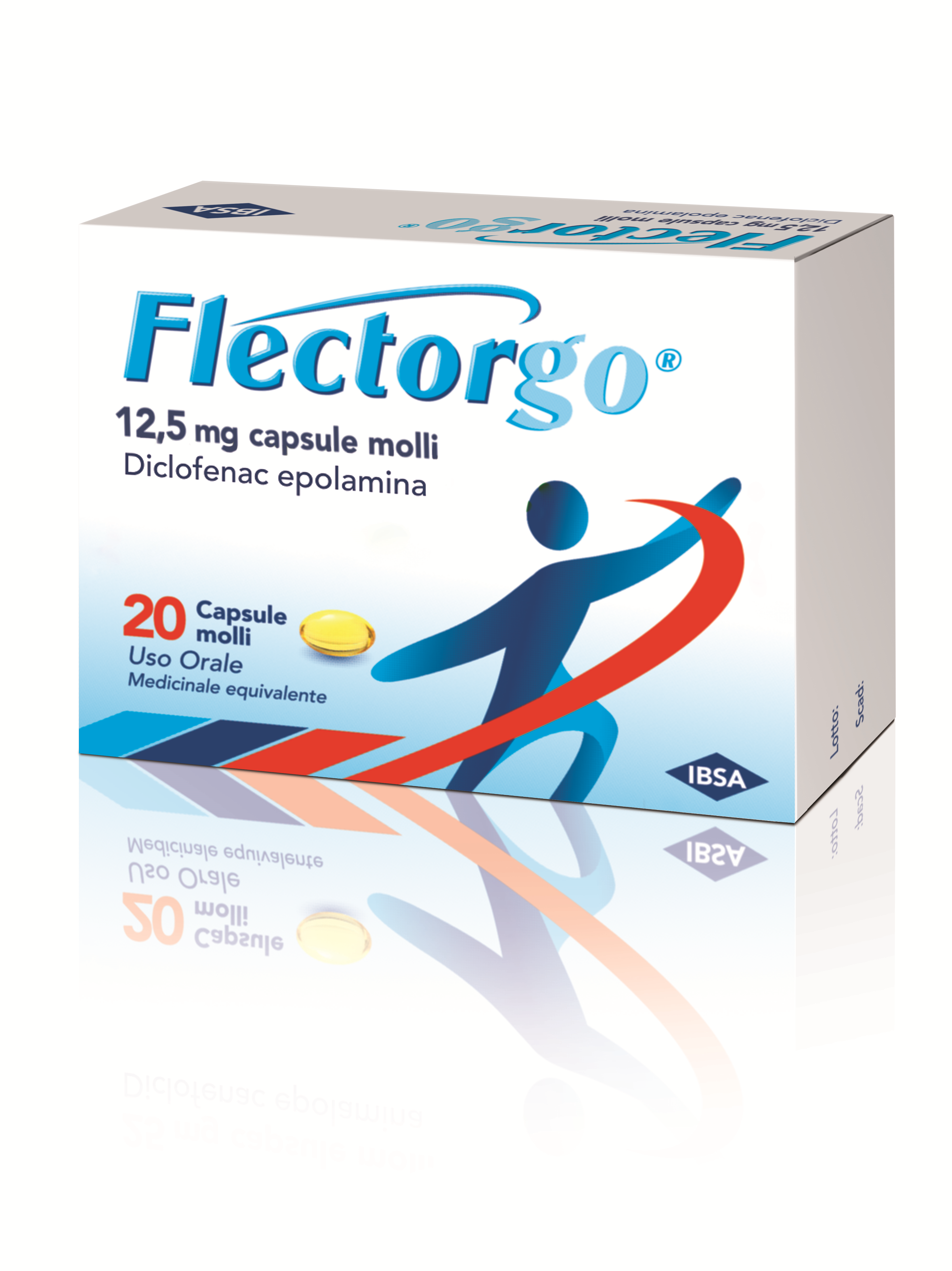 FLECTORGO*20 cps molli 12,5 mg