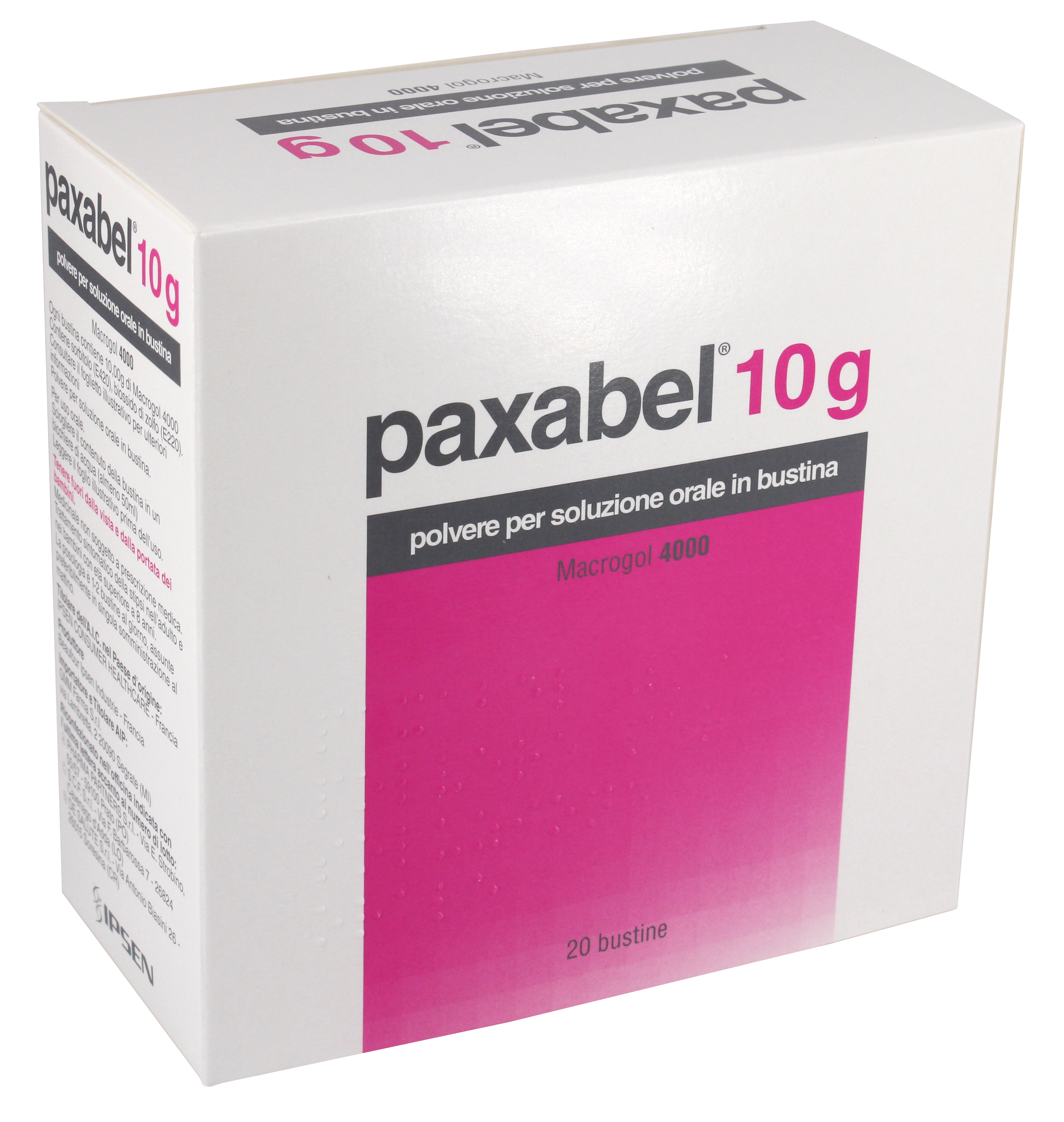 PAXABEL*20 bust polv orale 10 g