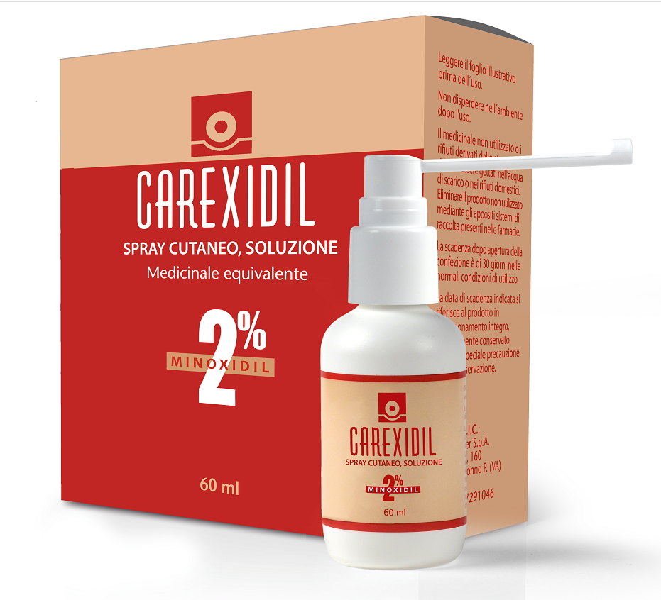 CAREXIDIL*soluz cutanea spray 60 ml 2%