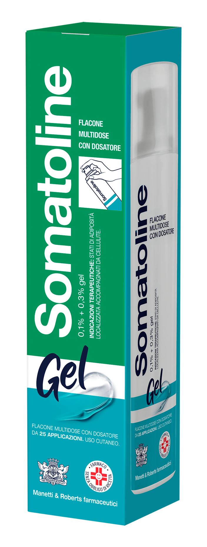 SOMATOLINE*GEL 250ML 0,15+0,3%