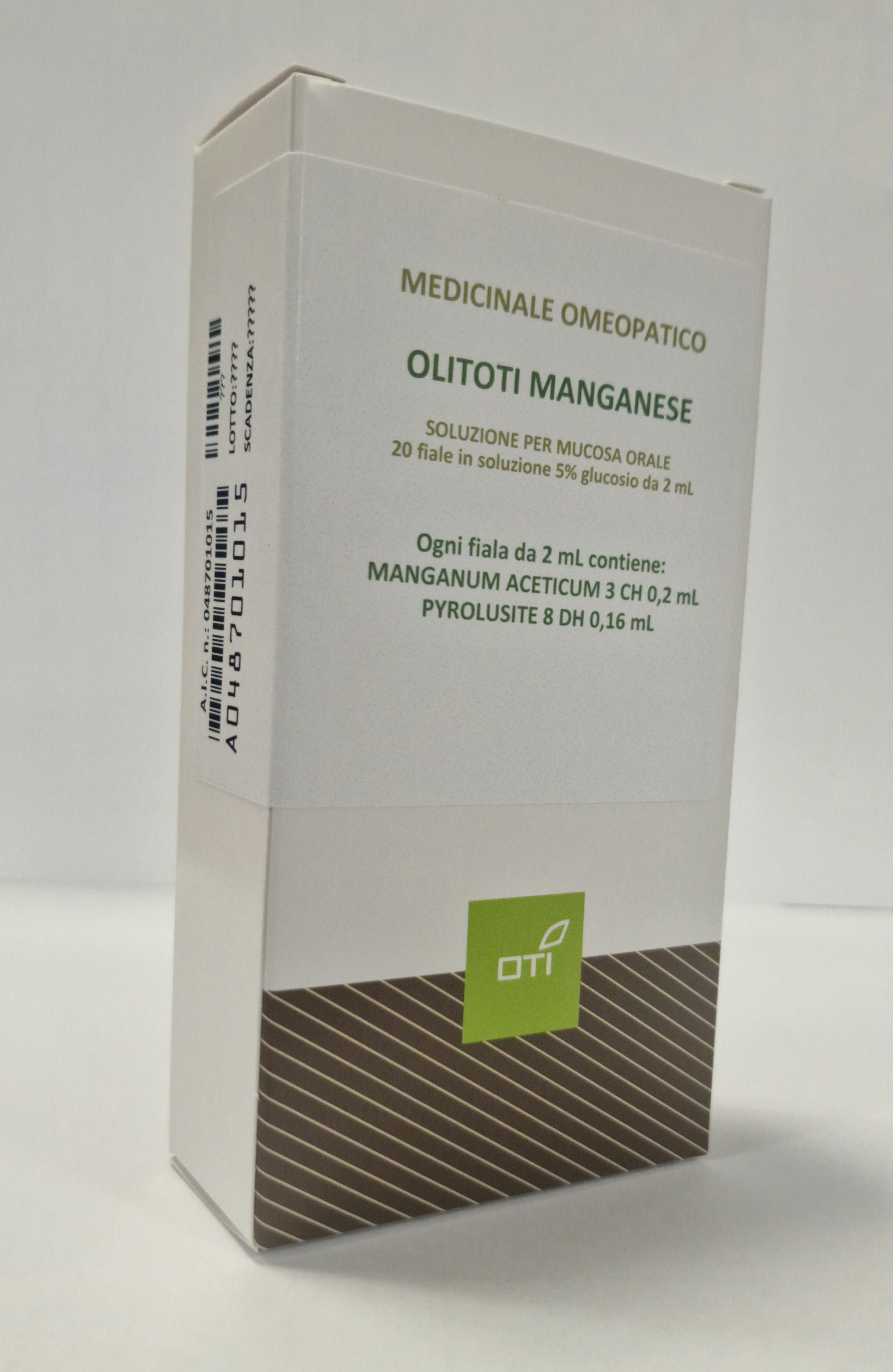 OLITOTI MANGANESE*OS 20F 2ML