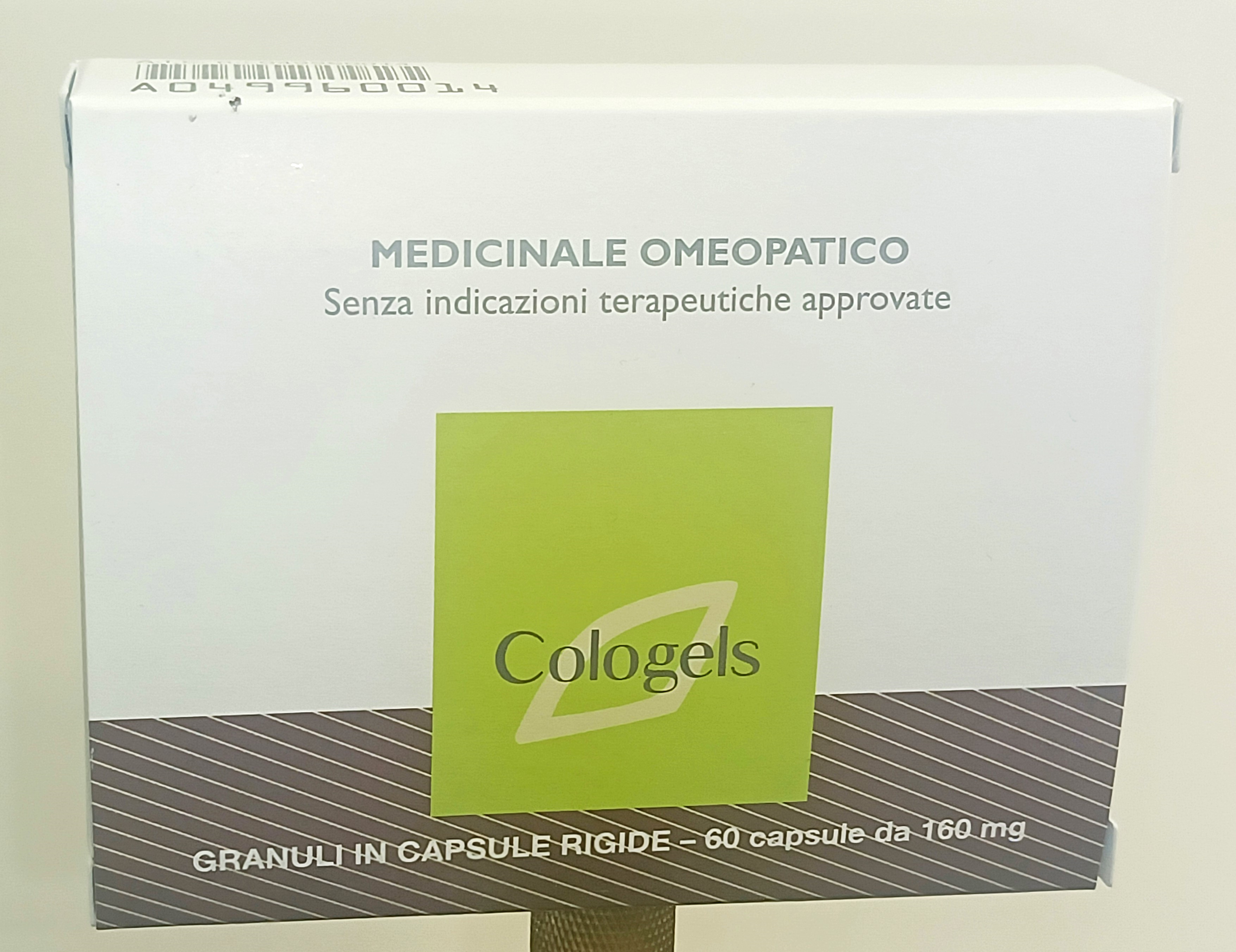 COLOGELS*60CPS 160MG