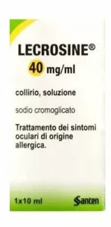 LECROSINE*collirio 1 flacone 10 ml 40 mg/ml