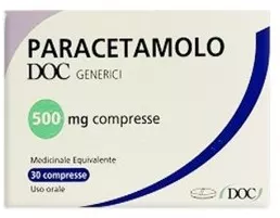 PARACETAMOLO (DOC GENERICI)*30 cpr div 500 mg